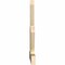 Ekena Millwork Saratoga Rough Sawn Timber Gable Bracket, Douglas Fir, 48"W x 32"H x 2"D x 4"F, 16/12 Pitch GBW048X32X0204SAR00RDF - alternate 3